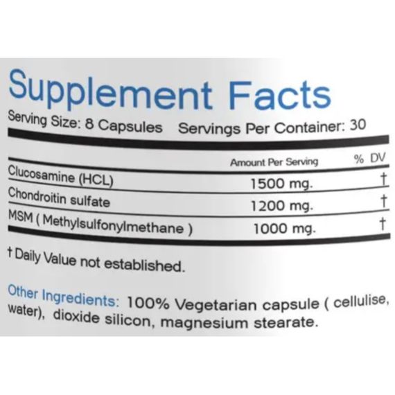 Препарат для суглобів та зв'зок Bionic Formula Hondro Complex 240 Caps | Зображення 1