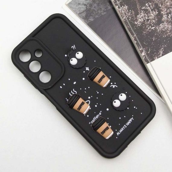 Чохол TPU Toys Case для Samsung Galaxy A15 4G/5G Black / Always Happy | Зображення 2