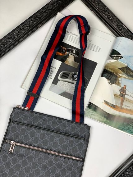 Сумка-планшетка Gucci  GG grey s053 | Зображення 2