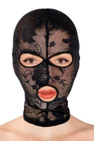 Капюшон для БДСМ Fetish Tentation Patterned fishnet hood sexstyle