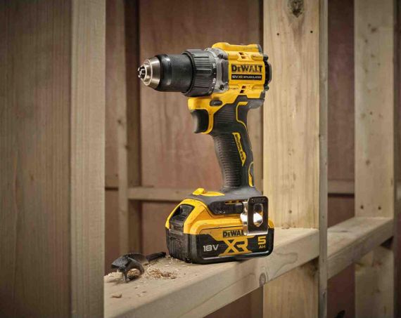 Дрель-шуруповёрт аккумуляторная бесщёточная DeWALT DCD794P2T | Зображення 9