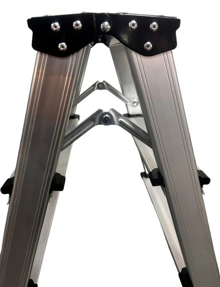 Стрем'янка двостороння GTM KMH1206 алюмінієва, 6 сходинок 1180 мм (KMH1206) (39699) | Зображення 1