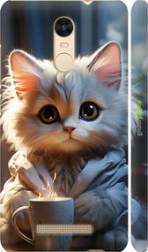 Чохол на Xiaomi Redmi Note 3 Білий кіт "5646m-95-2448"