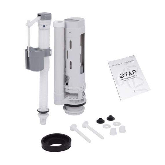 Унитаз-компакт Qtap Kalao безободковый с седалием Soft-close QT08221213AW | Зображення 8