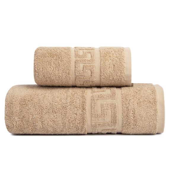 Рушник IDEIA 87424 Узбекистан 50*90  Махра Бежевий