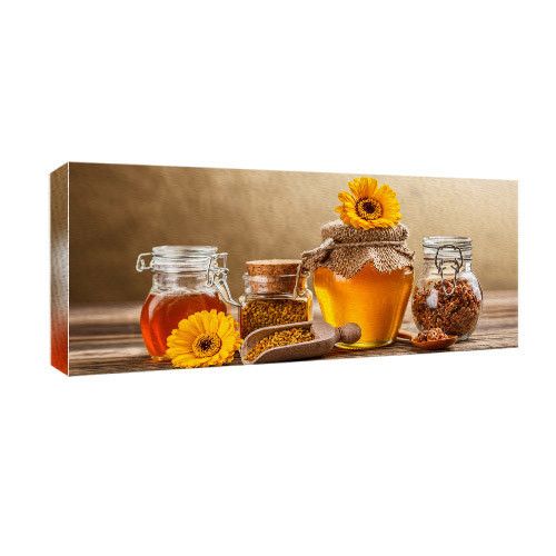 Картина на холсте Мёд 30х65 см (H3065_YM014)