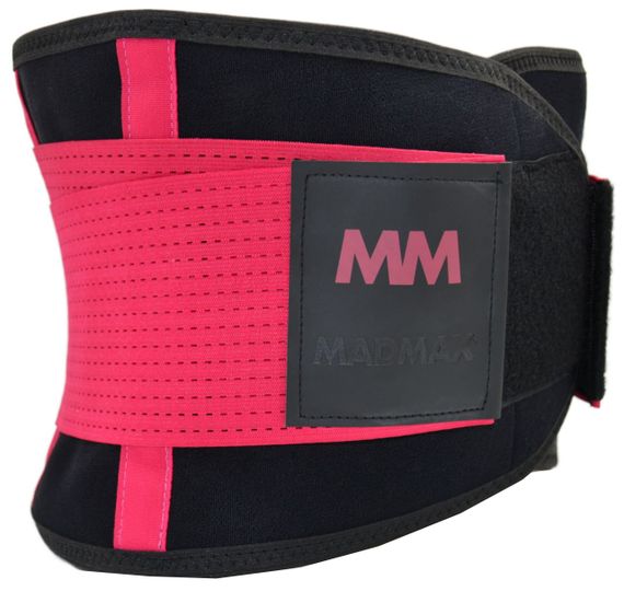 Пояс компресійний MadMax MFA-277 Slimming belt Black/rubine red M | Зображення 6