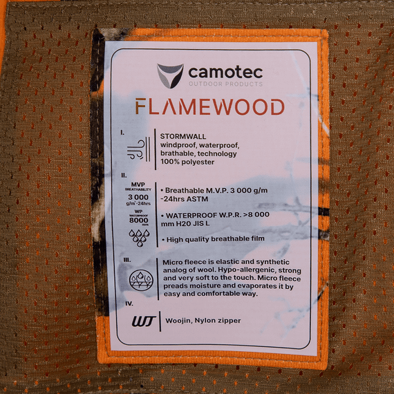 Мисливська куртка Rubicon StormWall FlameWood (7433), XL | Зображення 8