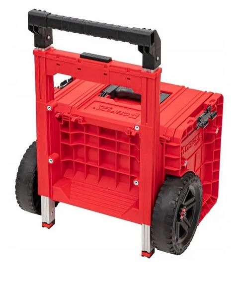 Ящик для інструментів на колесах, 19", 490x415x660, SYSTEM PRO Cart Plus Red, SKRWQCPRO2PCCZEPG001, QBRICK | Зображення 2