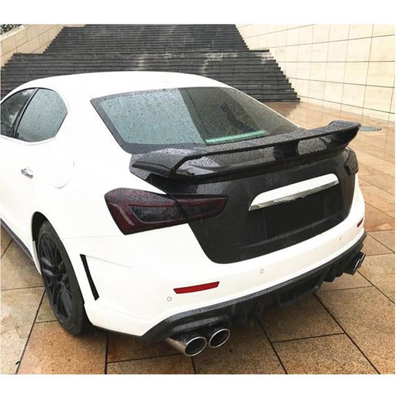 Спойлер V1 (Карбон) для Maserati Ghibli 2013-2023 рр | Зображення 2