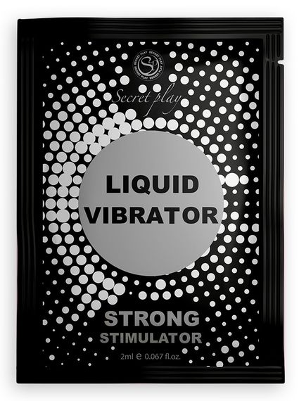 Стимулирующий гель Secret Play - Strong Liquid Vibrator sachet, 2 ml sexstyle