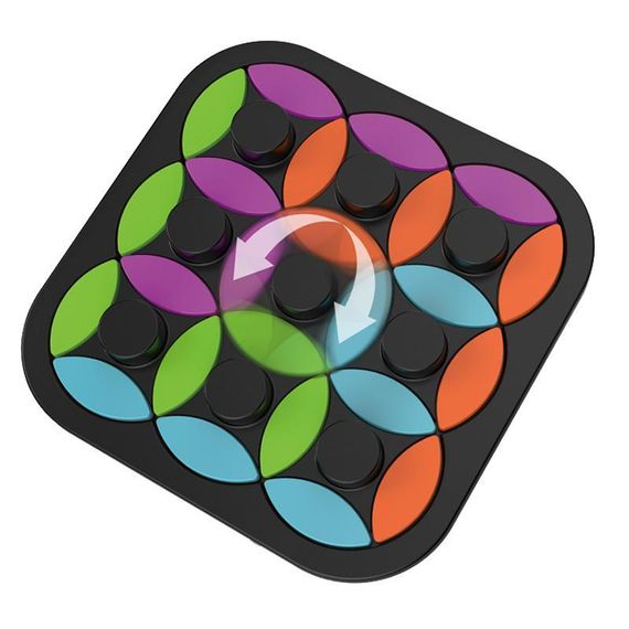 Настольная интерактивная игра Ummi 22049 Rotate Puzzle Black | Зображення 1