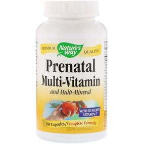 Вітамінно-мінеральний комплекс Nature's Way Prenatal Multi-Vitamin and Multi-Mineral 180 Caps NWY45130