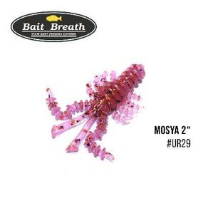 Силиконовая приманка, Съедобный силикон Bait Breath U30 Mosya 2" (10шт.) (Ur29 Chameleon／Red・seed)