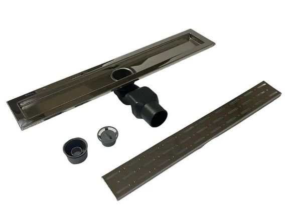 Душевой канал Maxiflow VEGA LUX 40 см решетка Дождь 4079.0Y050K.040.1 | Зображення 1