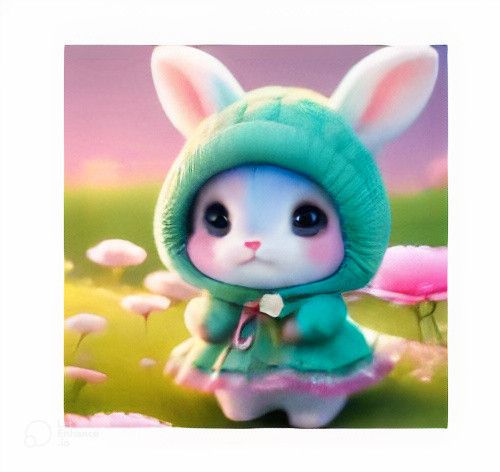 Набор для творчества алмазная мозаика 5D "Два милых енота", полный комплект, 20x20 см