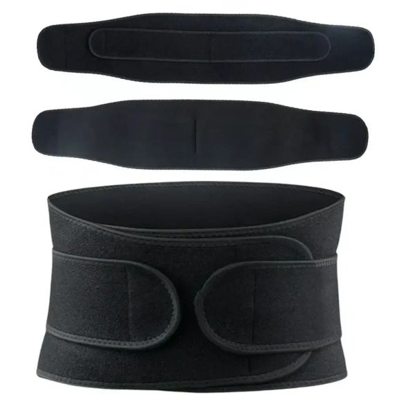Пояс для спини при фізичних навантаженнях на липучках / Пояс на поперек / Ортопедичний пояс для попереку | Зображення 2