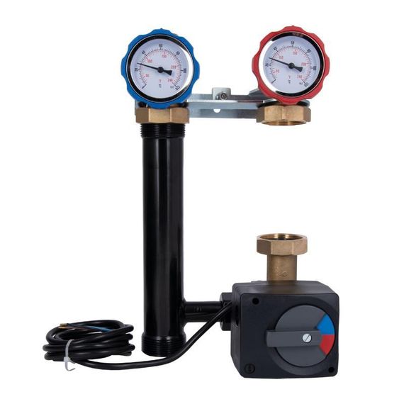 Насосная группа Icma №R001 1 1/2"x1" подключение справа, без насоса 93R001AFD53SC | Зображення 2