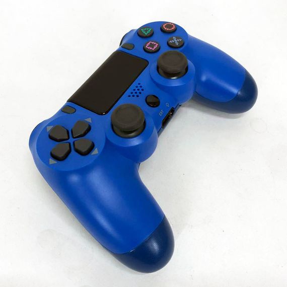 Джойстик DOUBLESHOCK для PS 4, бездротовий ігровий геймпад PS4/PC акумуляторний джойстик. Колір синій EQ-43 | Зображення 5