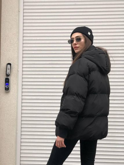 Пуховик Puffer черный | Зображення 1