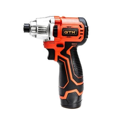 Шуруповерт GTM ударный IS12/120BL, 12В, 120Нм, 0-3000 об/мин, 2x2Ah (IS12/120BL) | Зображення 2