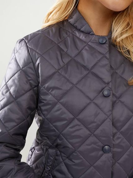 Куртка з ефектом стьобання, арт.310, графіт ( синьо сірий) | Зображення 5