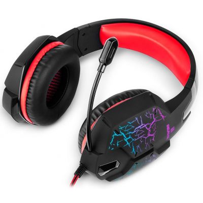 Навушники REAL-EL GDX-7750 Black-Red (GDX-7750 Black-Red) | Зображення 1