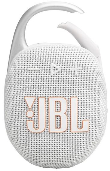 Портативна акустика JBL Clip 5 White (JBLCLIP5WHT)