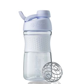 Спортивний шейкер (пляшка) BlenderBottle SportMixer Twist 20oz/590ml White (Original)