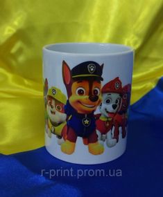 Чашка керамічна з принтом Paw Patrol 425 мл (2427-014)
