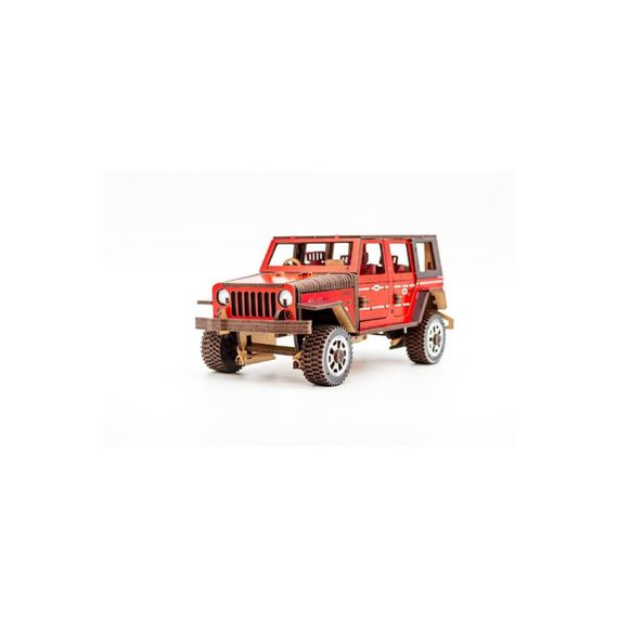 Дерев'яний 3D конструктор "Джип Wrangler" Арт-25162, 162 деталі | Зображення 4