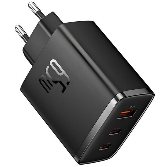 МЗП Baseus Cube Pro Fast Charger PD65W (1USB-A/2C) (P10111404) Cluster Black