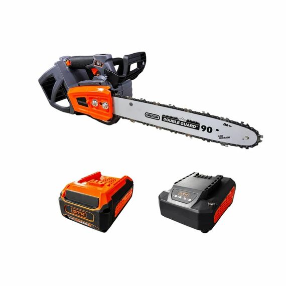 Пила цепная аккумуляторная GTM CSTH56/1800BL KIT (35 см, 20 м/с, BL, 56 В, 1.8 кВт, комплект)