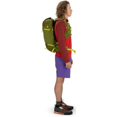 Рюкзак туристичний Osprey Talon Velocity 20 dark charcoal/tumbleweed yellow - L/XL - чорний (009.3545) | Зображення 5