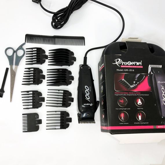 Машинка для стрижки волосся з регульованою довжиною Gemei, Портативна ручна машинка для стрижки волосся SF-30 | Зображення 9