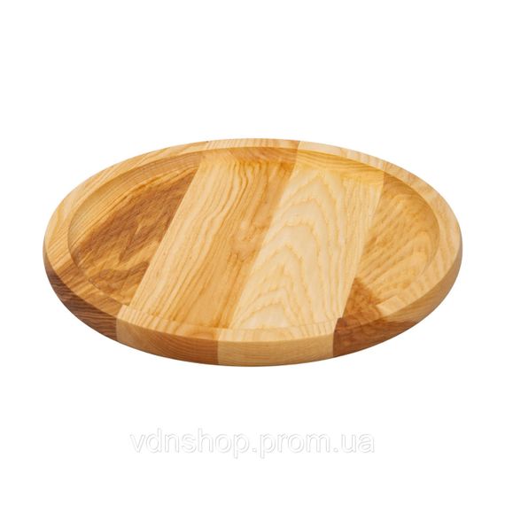 Кругла дошка для сервірування 30 см для подачі, ясен T3W300 | Зображення 1