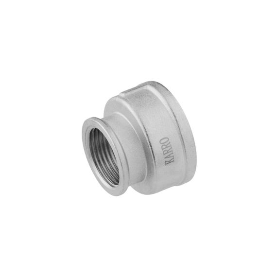 Муфта перехідна Karro 1 1/2"х1" ВВ нікельована | Зображення 2