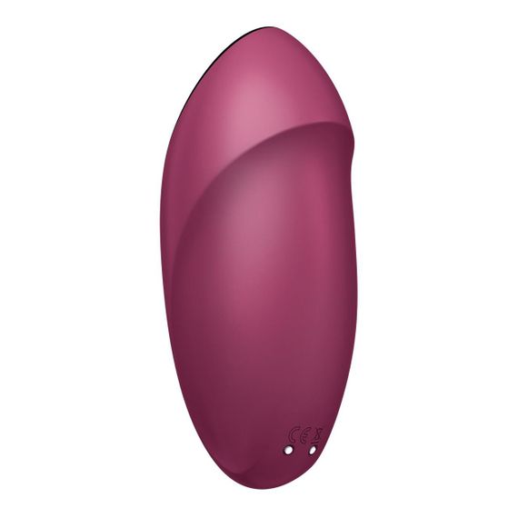 Вибростимулятор-пульсатор Satisfyer Tap & Climax 1 Red, эффект постукивания пальцем, 2 мотора sexstyle | Зображення 4