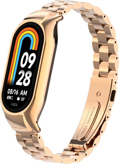 Ремінець для Mi Band 5/6 металевий сріблястий XPRO № 7 (MAW-42936_359) | Зображення 2