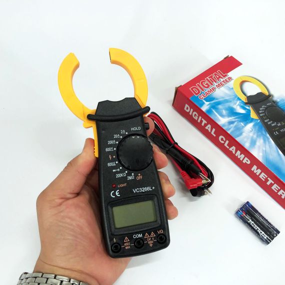 Цифровой мультиметр для дома VC3266, Лучший цифровой мультиметр, Сетевой тестер электрика BX-96 | Зображення 3