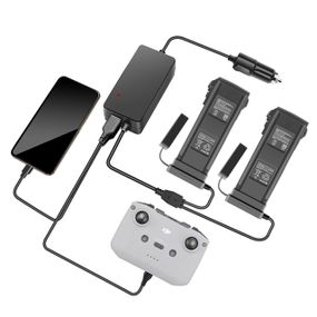 Автомобильное зарядное устройство для квадрокоптера DJI Mavic 3 / 3 Pro / 3T / 3E DC 17.6V-3A x 2 порта