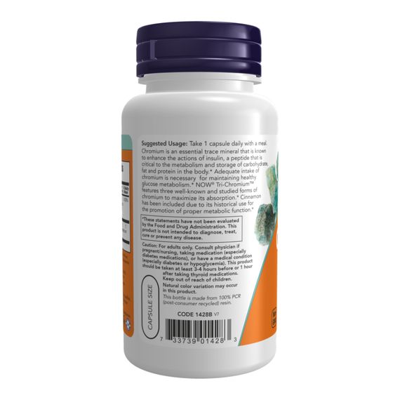 Tri-Chromium 500 mcg - 180 vcaps | Зображення 2