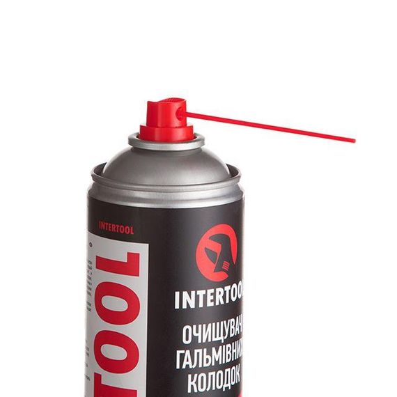 Очищувач гальмівних колодок та дисків, 500 мл INTERTOOL FS-0096 | Зображення 1