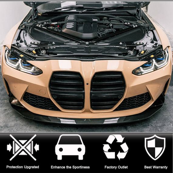 Накладка под капот (для G80, Карбон) для BMW 3 серия G20/21 2018- гг | Зображення 1
