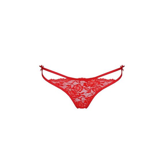 Трусики на зав'язочках з боків WARDA THONG red L/XL - Passion Exclusive | Зображення 4