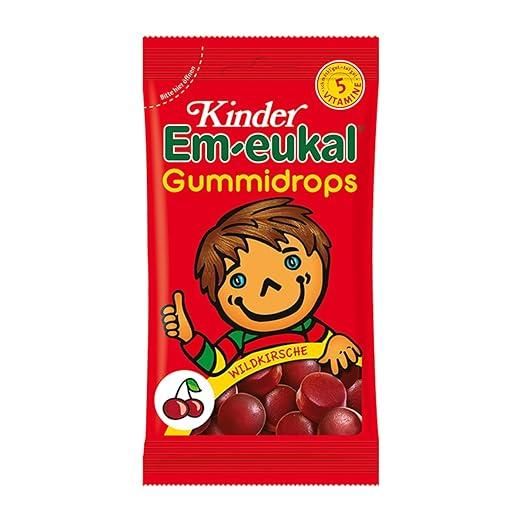 Желейні цукерки Kinder Em-eukal з вишнею та 5 вітамінами — смачна підтримка імунітету для дітей, Німеччина