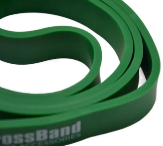 Еспандер-петля (гумка для фітнесу і кроссфіту) PowerPlay 4115 Power Band Зелена (16-32kg) (PP_4115_Green_(16-32kg)) | Зображення 2