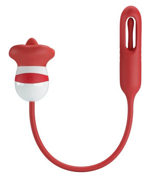 Гнучкий вібростимулятор із функцією лизання Pretty Love Romance - Alyss, MC62 sexstyle | Зображення 3