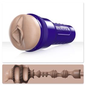 Мастурбатор-вагина Fleshlight Boost Bang Light Medium Flesh, плавающие кольца Turbo Tech