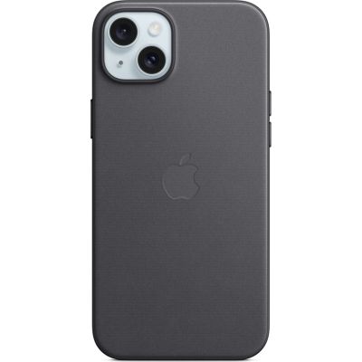 Чехол для мобильного телефона Apple iPhone 15 Plus FineWoven Case with MagSafe Black (MT423ZM/A)